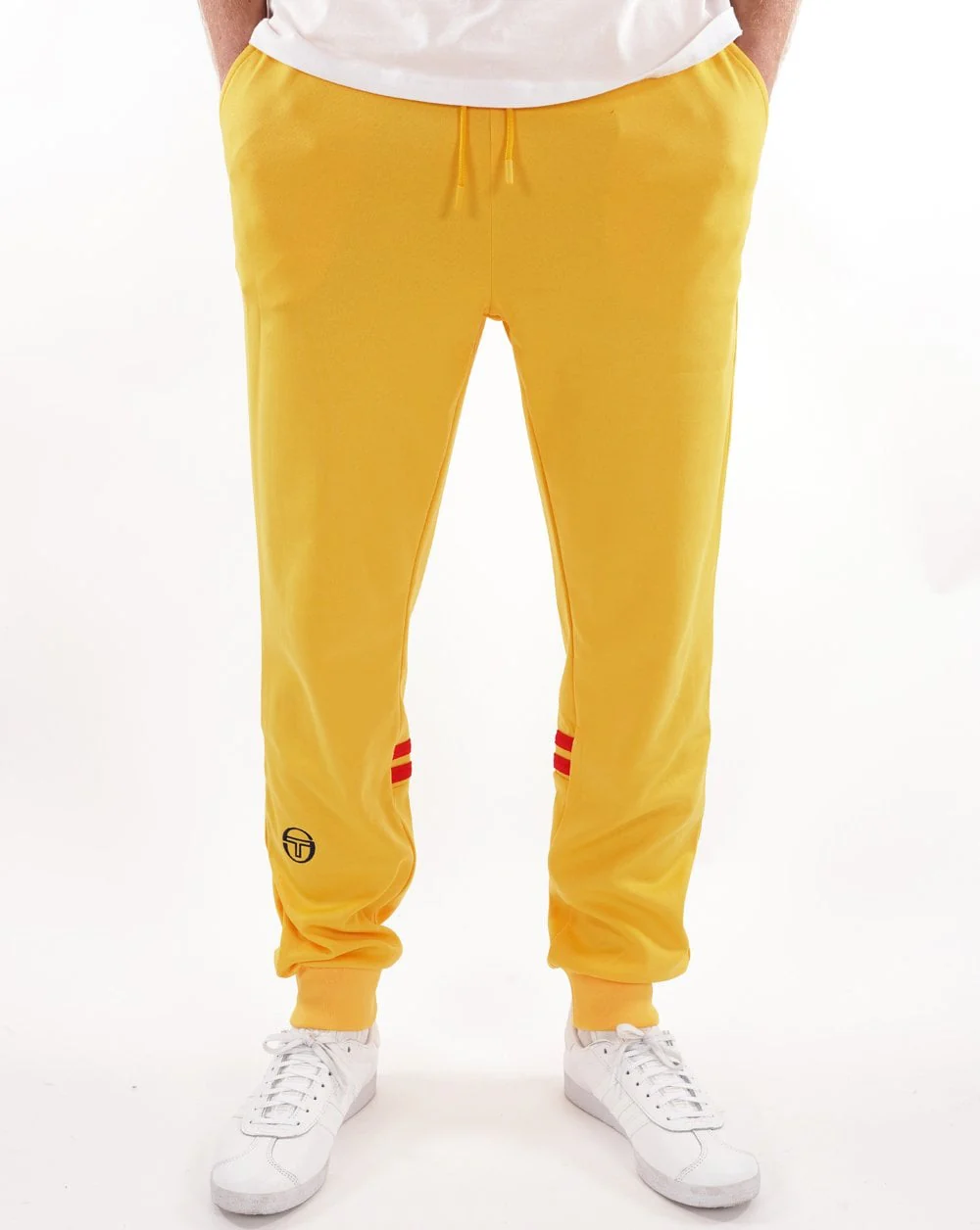 Sergio Tacchini Dallas Cuffed Track Pants Yellow/Red