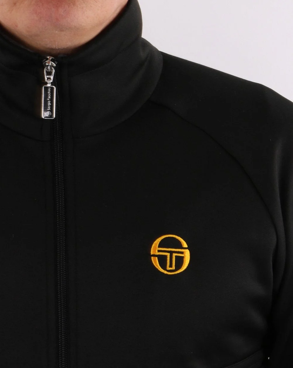 Sergio Tacchini Dallas Track Top Black/Gold - Image 3