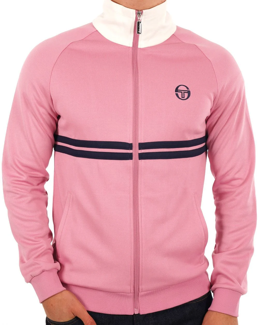 Sergio Tacchini Dallas Track Top Pink/Gardenia