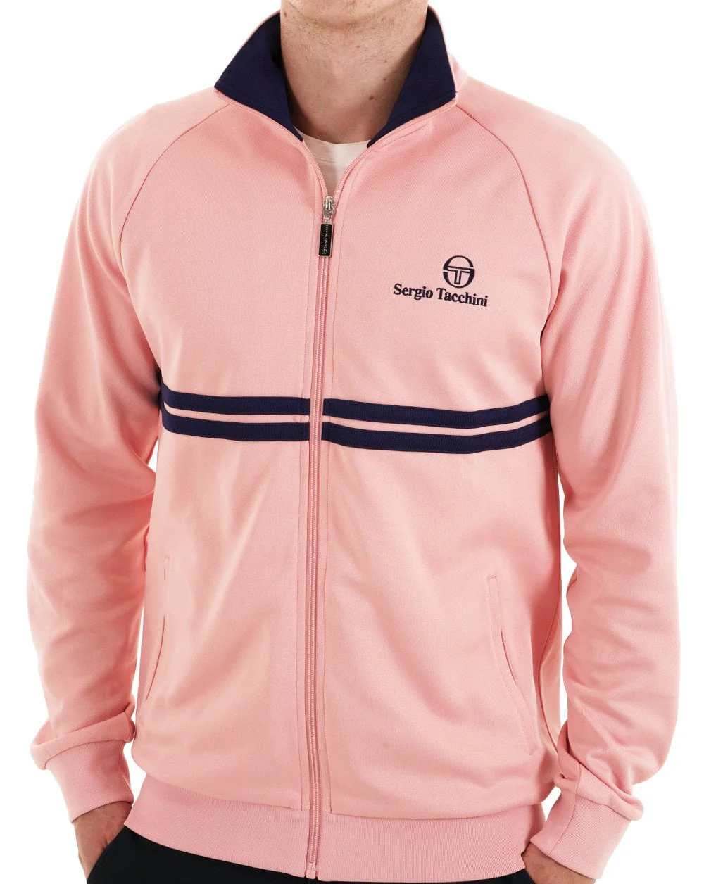 Sergio Tacchini Dallas Track Top Quartz Pink - Image 3