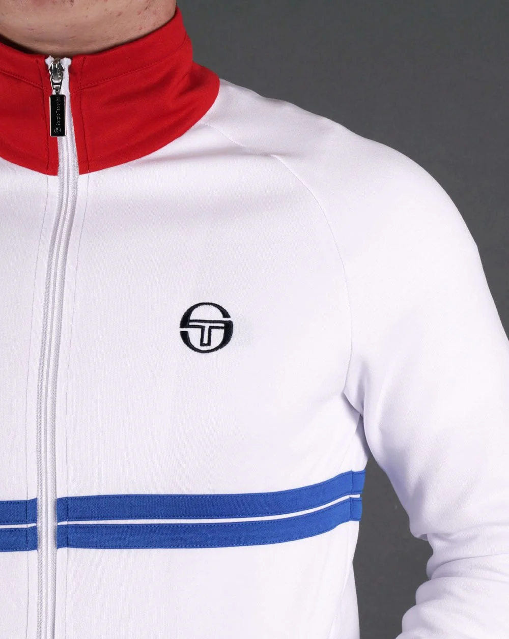 Sergio Tacchini Dallas Track Top White - Image 2