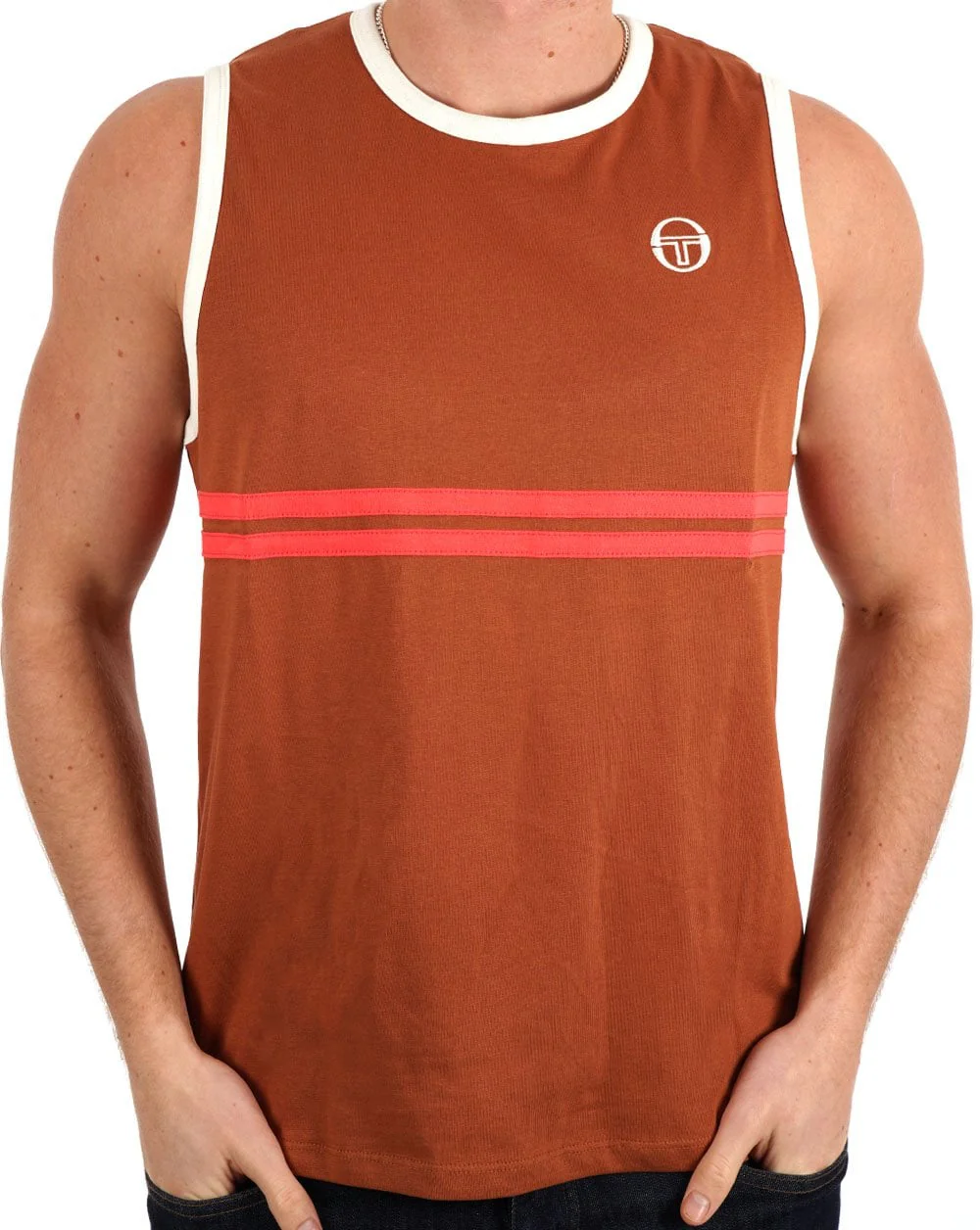 Sergio Tacchini Dallas Vest Mocha