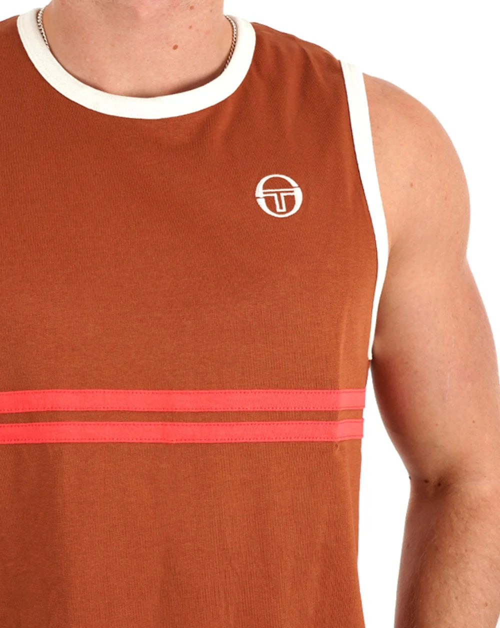 Sergio Tacchini Dallas Vest Mocha - Image 2