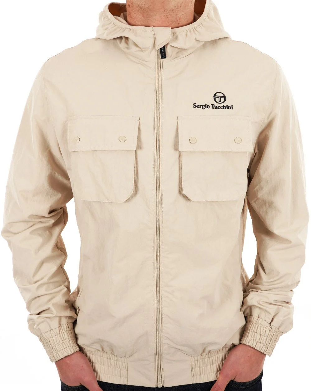Sergio Tacchini Demonte Jacket Stone - Image 2