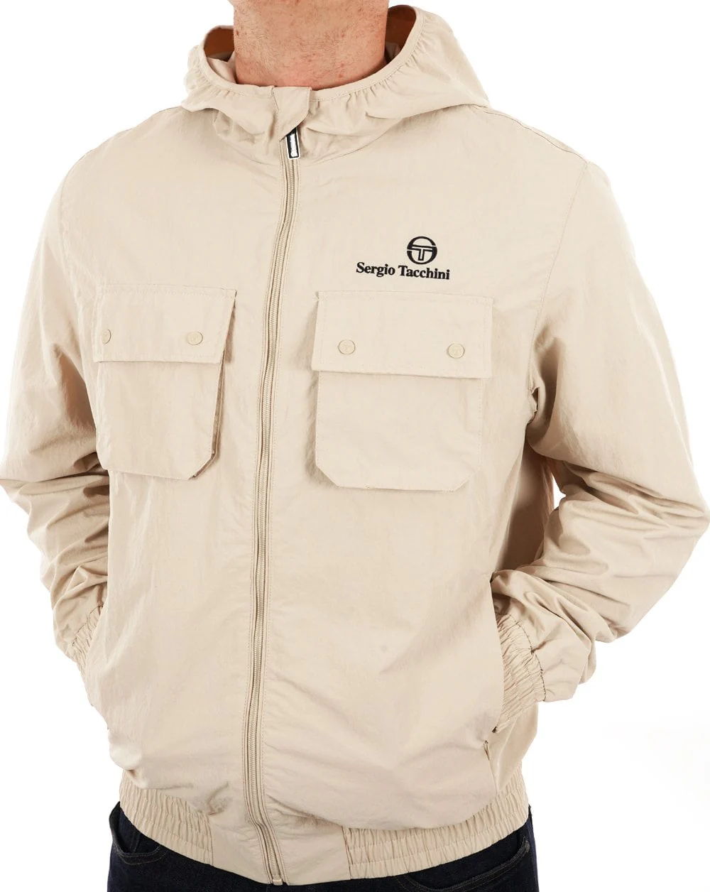 Sergio Tacchini Demonte Jacket Stone - Image 6