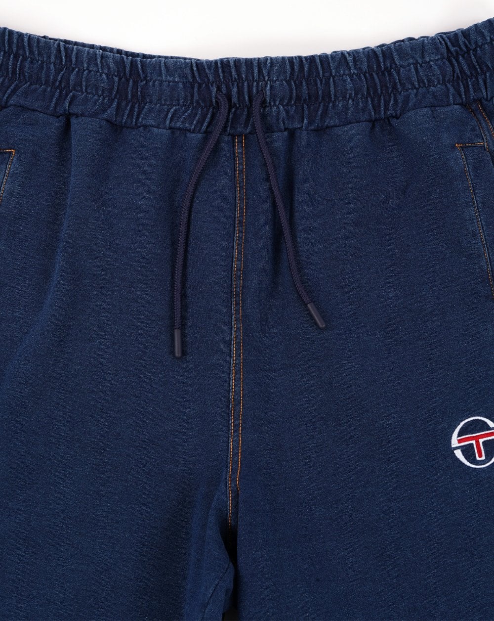 Sergio Tacchini Denim Shorts Mid Denim - Image 2
