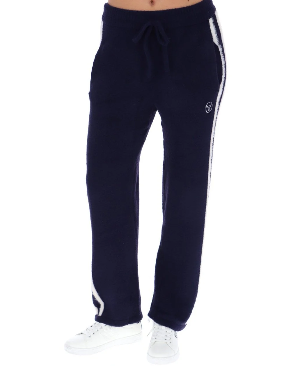 Sergio Tacchini Donatella Track Pants Navy Blue/Gardenia - Image 2