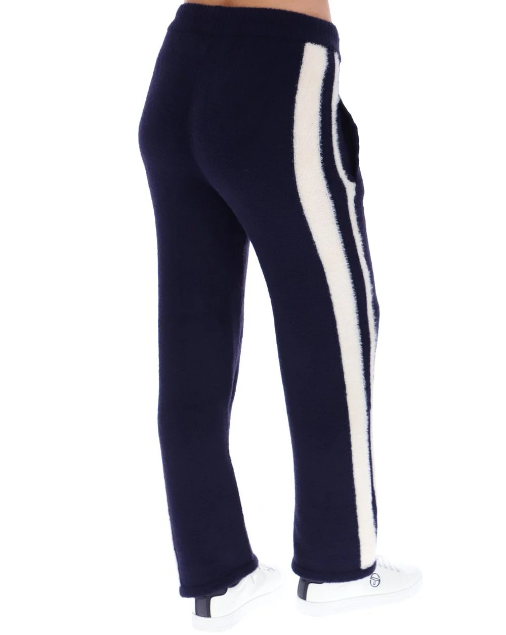 Sergio Tacchini Donatella Track Pants Navy Blue/Gardenia - Image 4