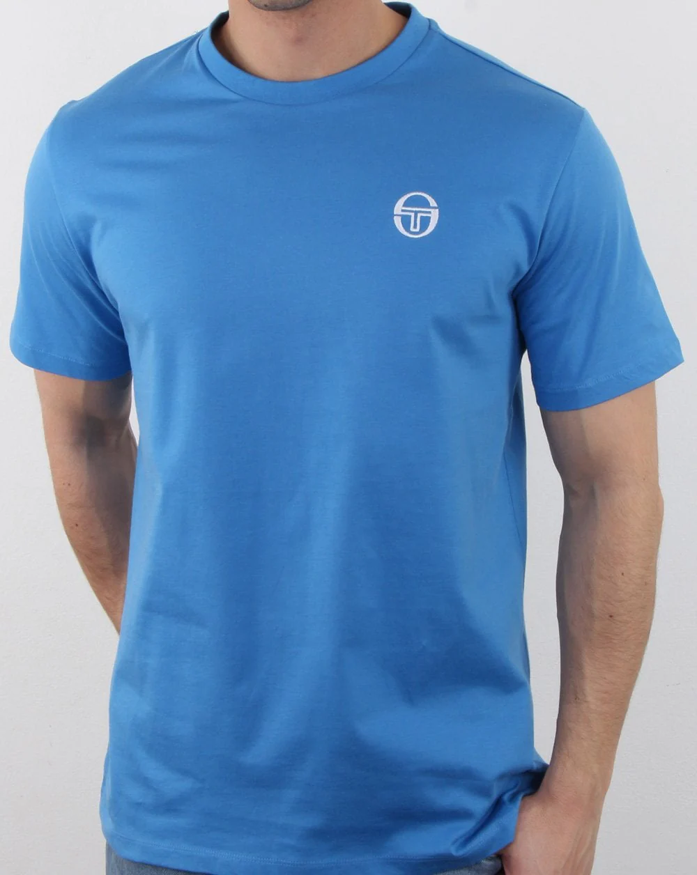 Sergio Tacchini Essentials T Shirt Blue - Image 2