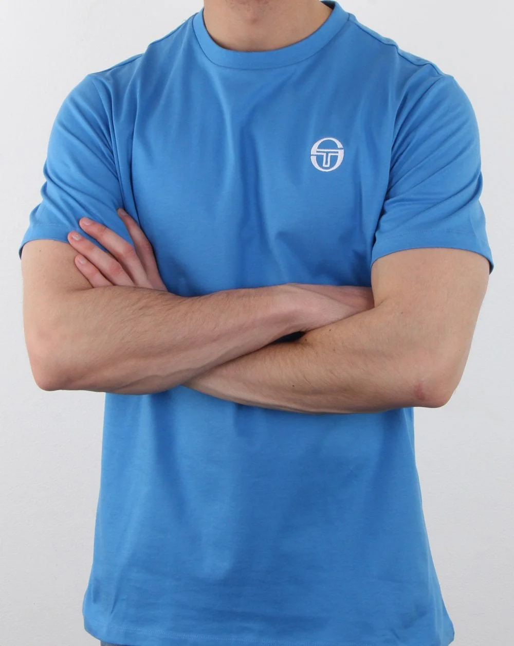 Sergio Tacchini Essentials T Shirt Blue - Image 3