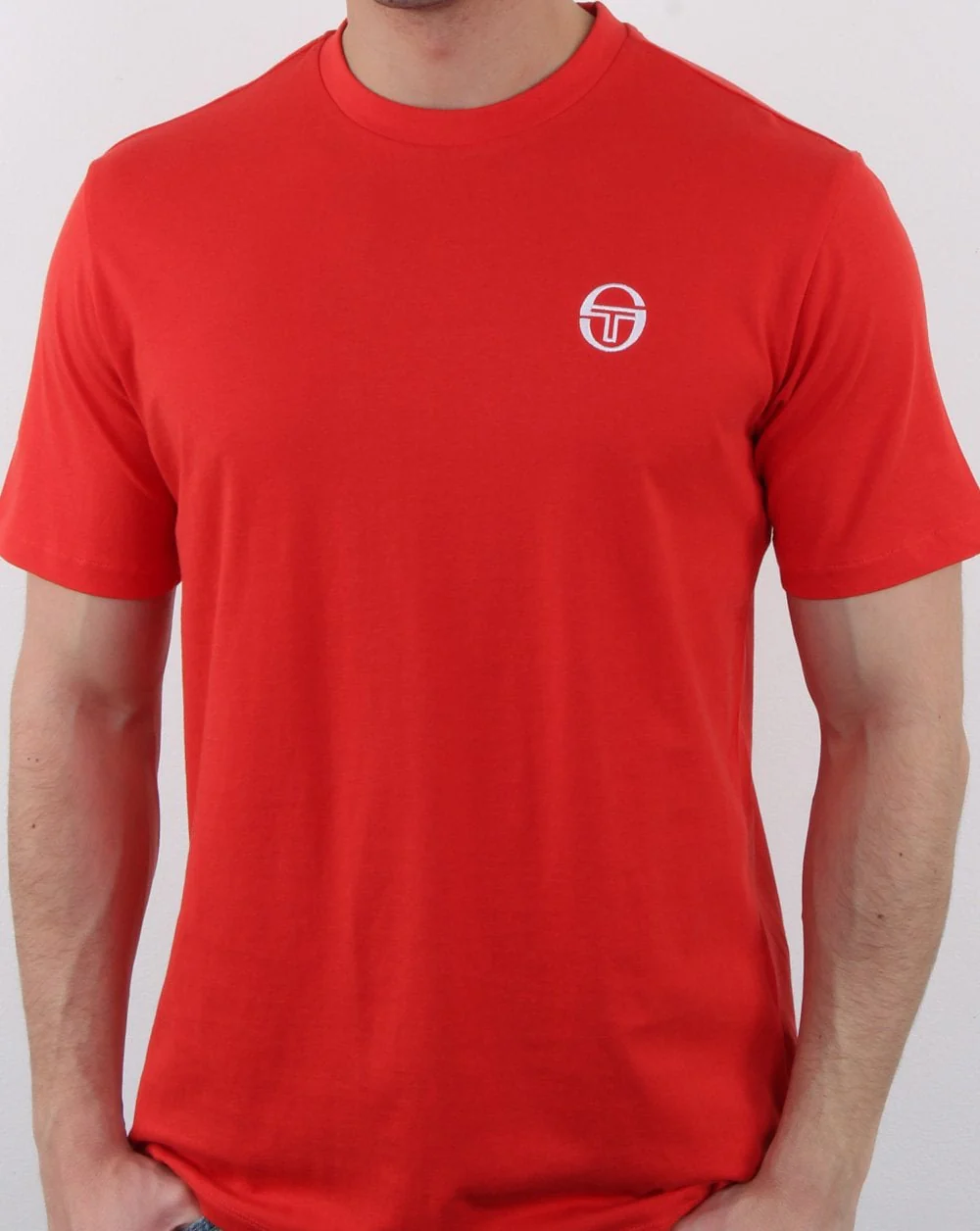 Sergio Tacchini Essentials T Shirt Vintage Red