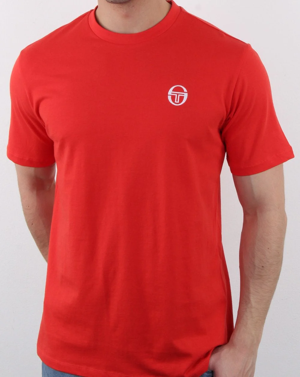 Sergio Tacchini Essentials T Shirt Vintage Red - Image 2