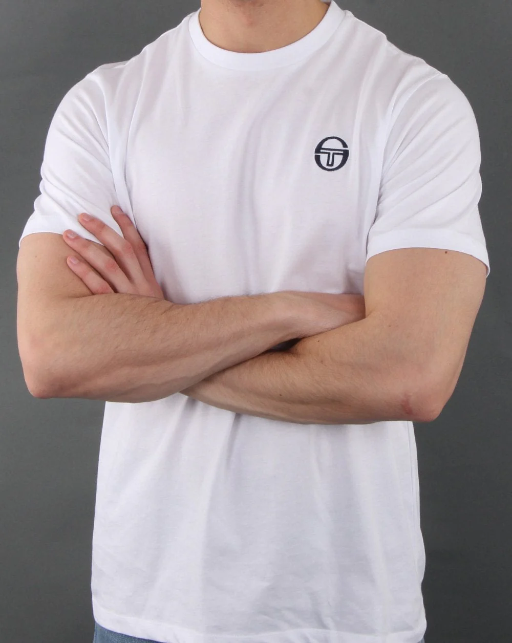 Sergio Tacchini Essentials T Shirt White - Image 3