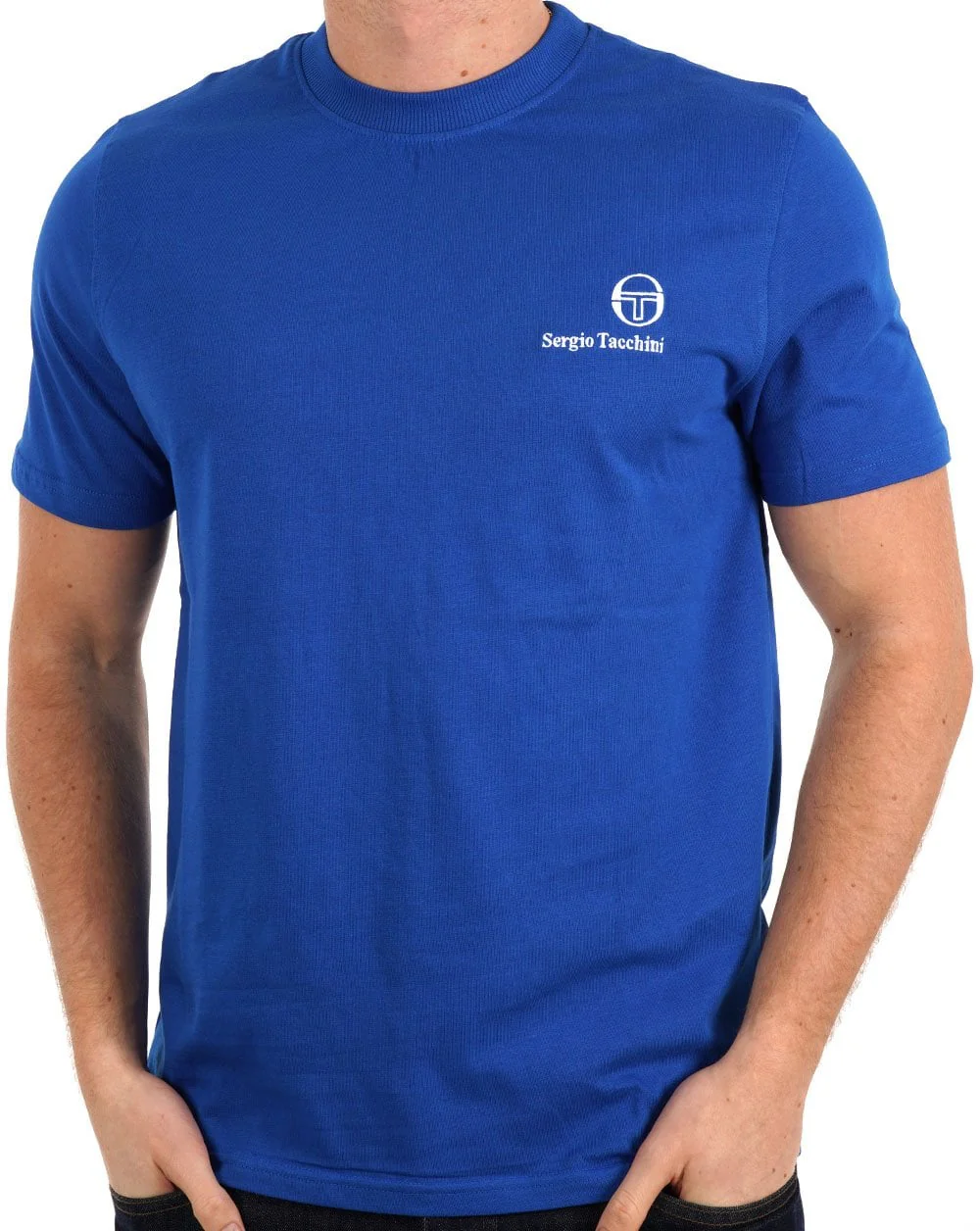 Sergio Tacchini Felton T Shirt Nautical Blue