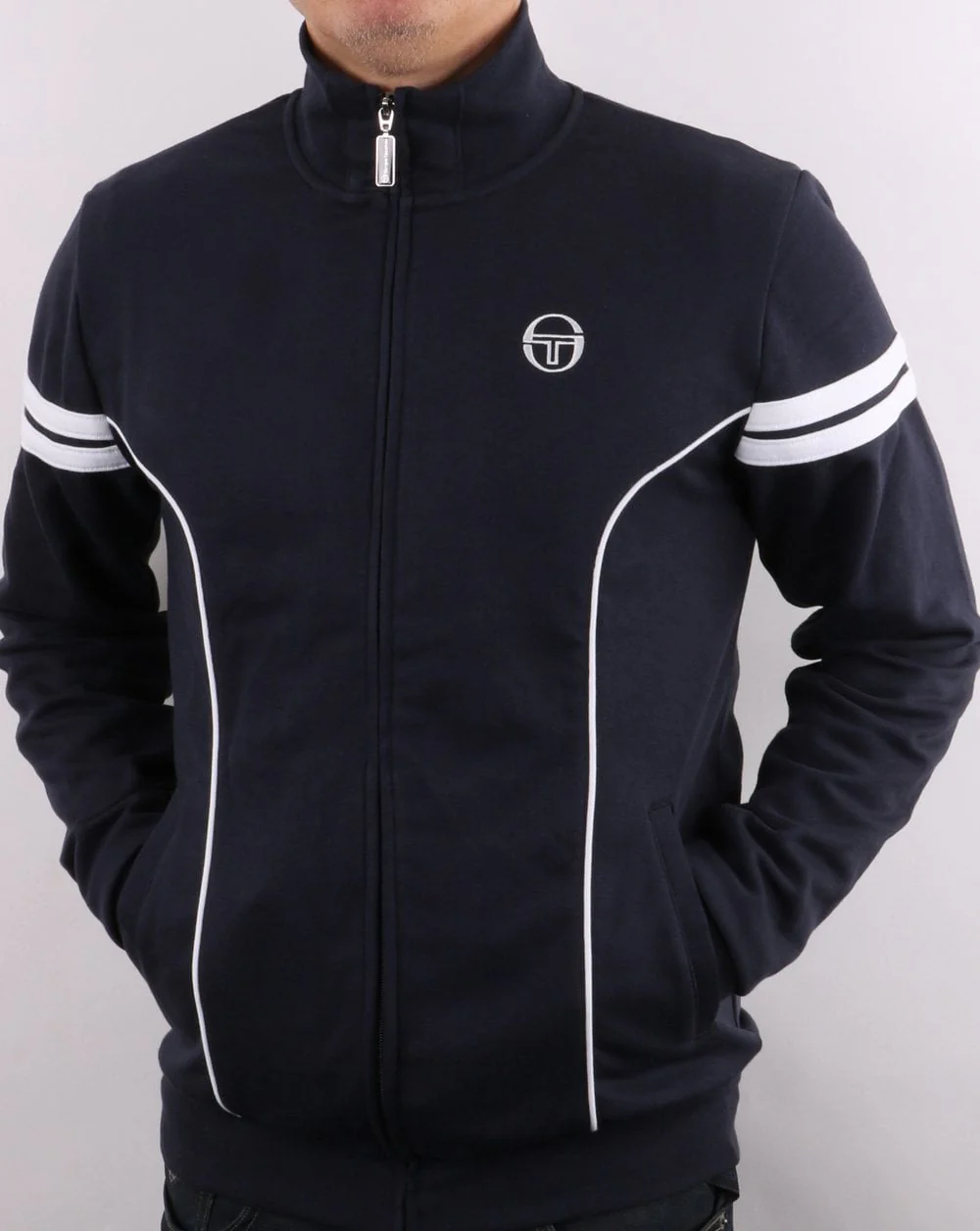 Sergio Tacchini Fjord Track Top Navy - Image 2