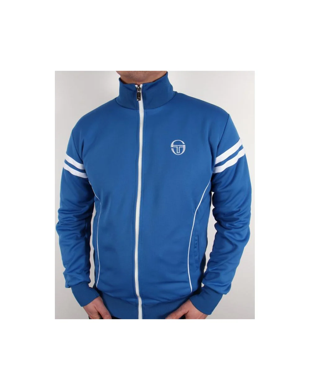 Sergio Tacchini Fjord Track Top Royal Blue - Image 3