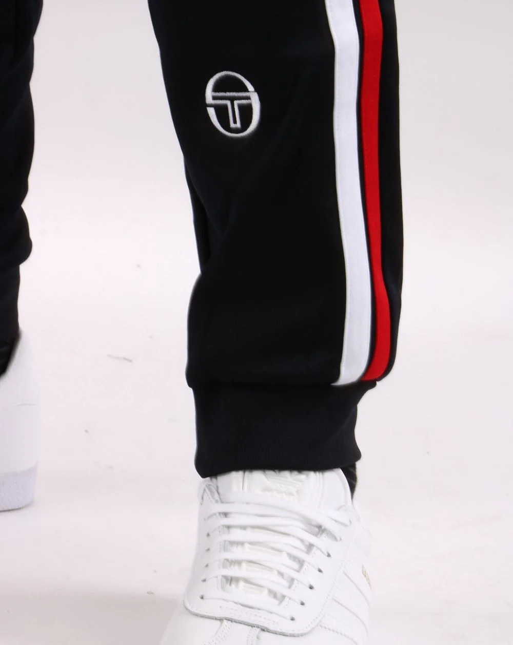 Sergio Tacchini Ghibli Full Tracksuit Navy/Red/White - Image 7