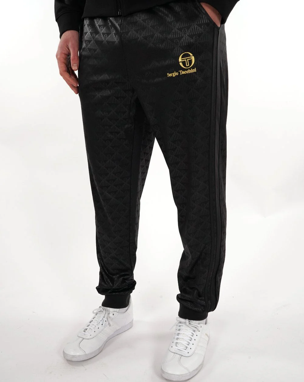 Sergio Tacchini Ghibli Mono Track Pants Black