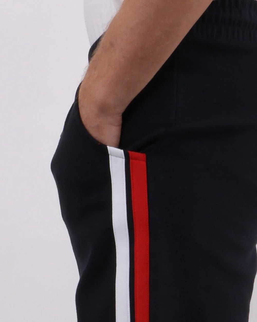 Sergio Tacchini Ghibli Track Pants Navy/White/Red - Image 5