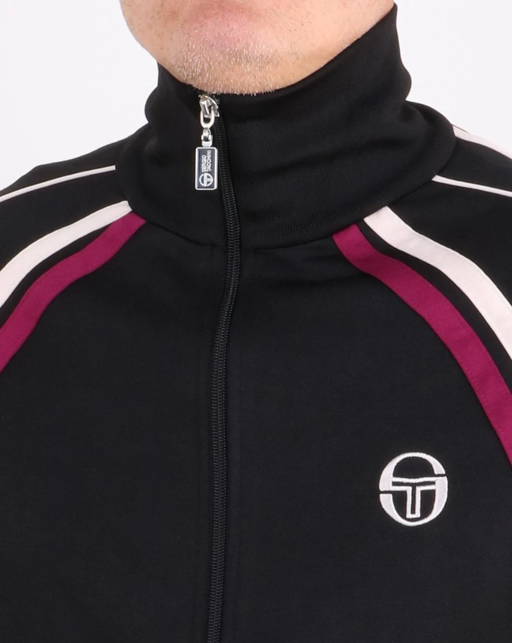 Sergio Tacchini Ghibli Track Top Black - Image 2