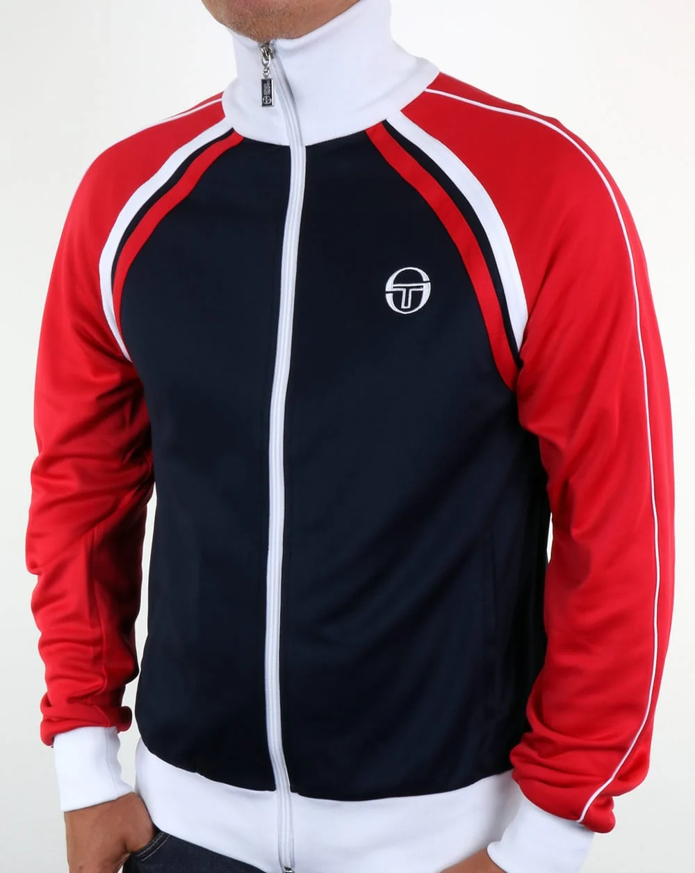 Sergio Tacchini Ghibli Track Top Navy/Red