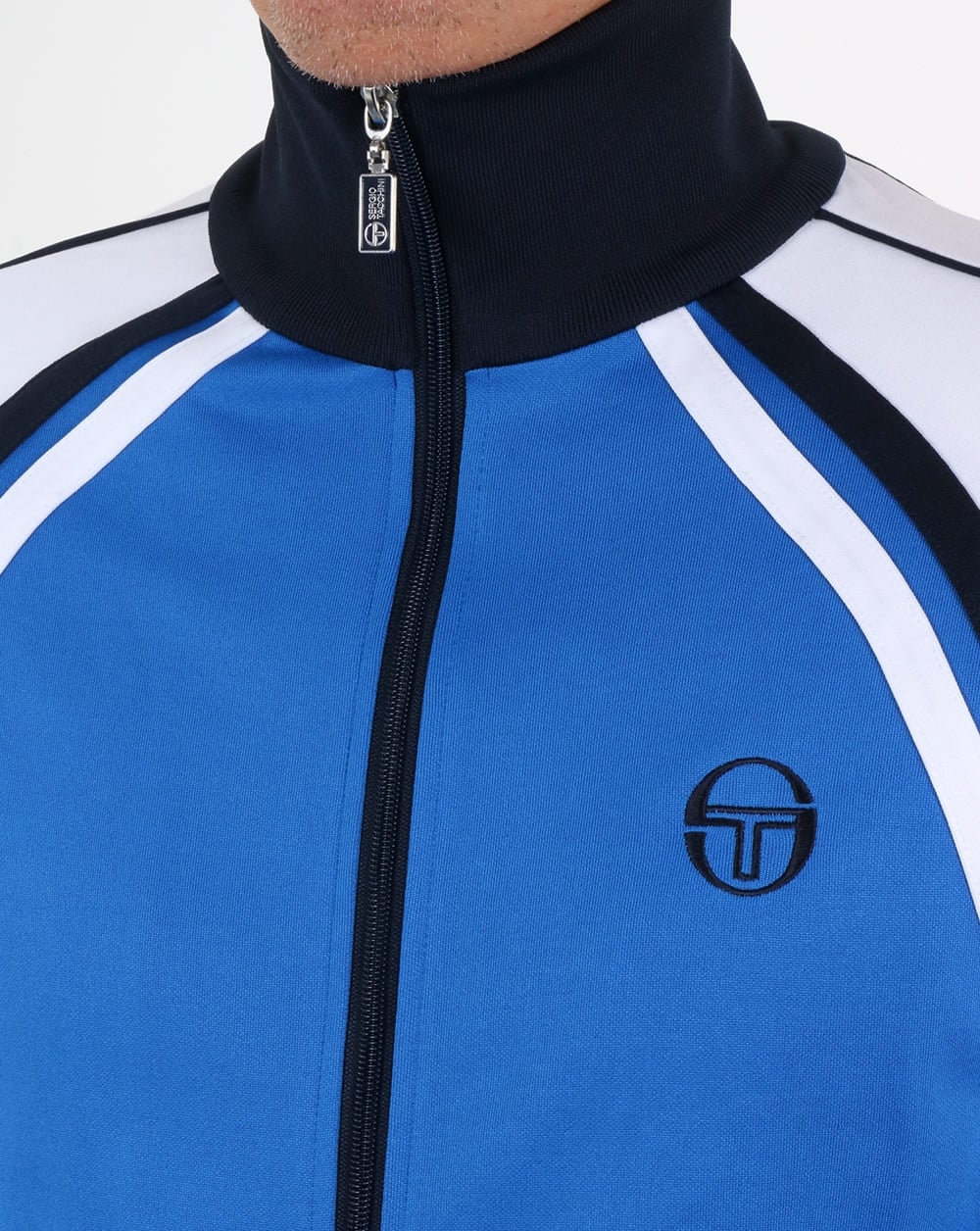 Sergio Tacchini Ghibli Track Top Royal/white - Image 2