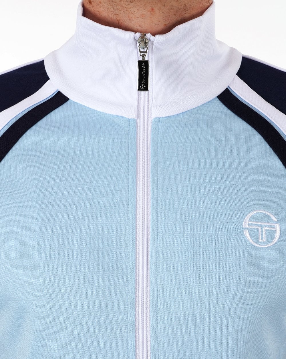 Sergio Tacchini Ghibli Track Top Sky / Navy - Image 3