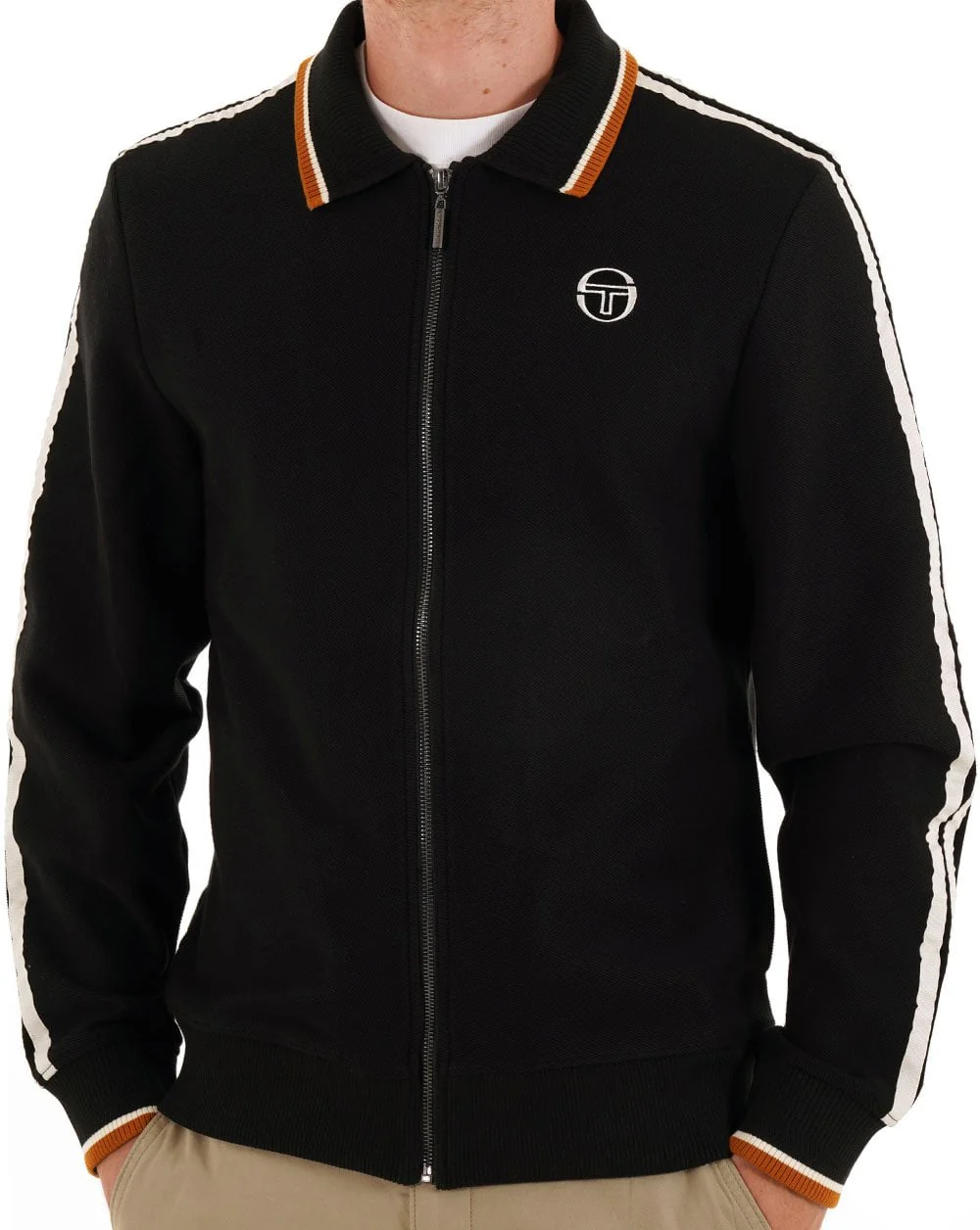 Sergio Tacchini Giorno Track Top Black