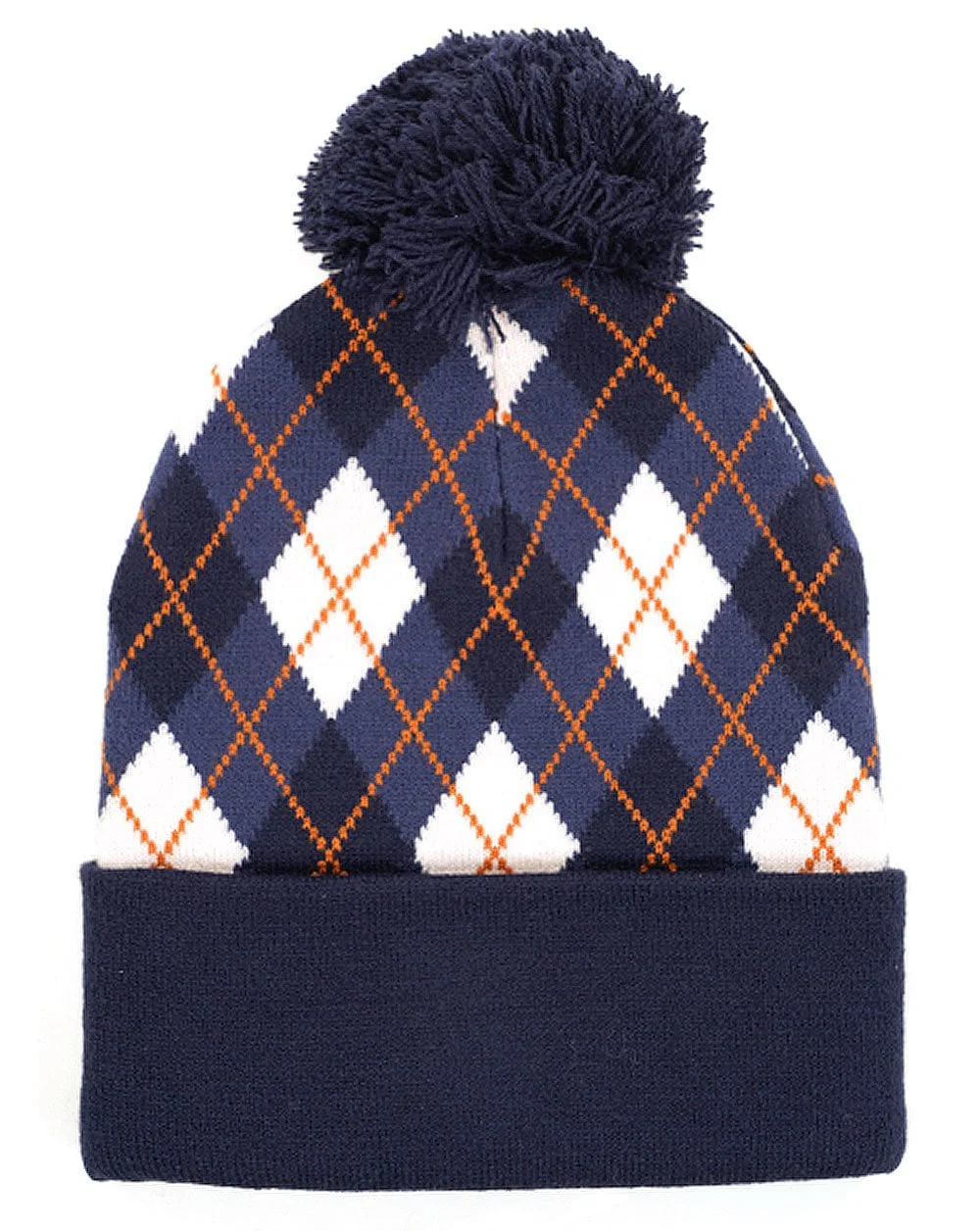 Sergio Tacchini Hamilton Bobble Beanie Navy Blue - Image 2