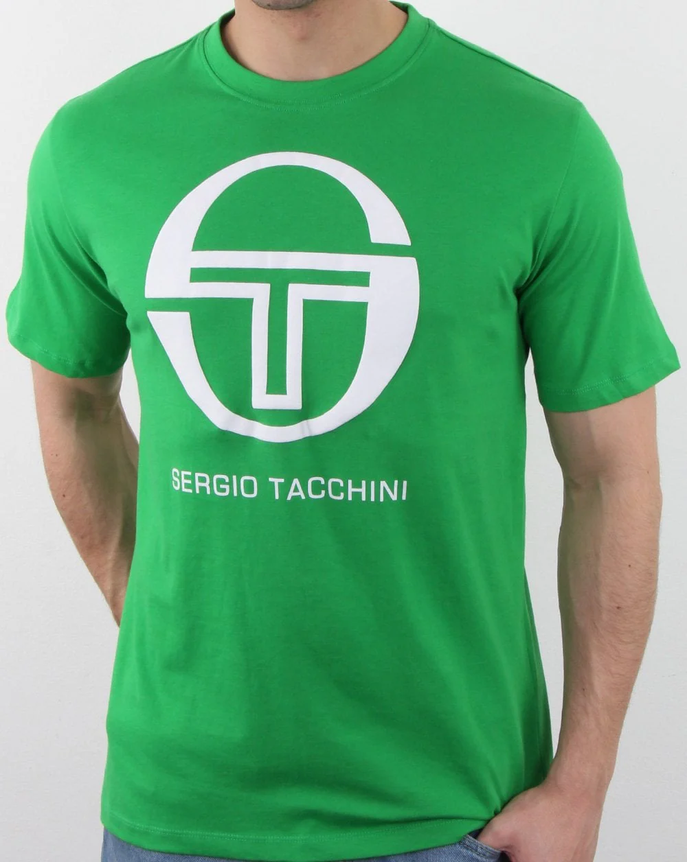 Sergio Tacchini Iberis T-shirt Green/White - Image 2