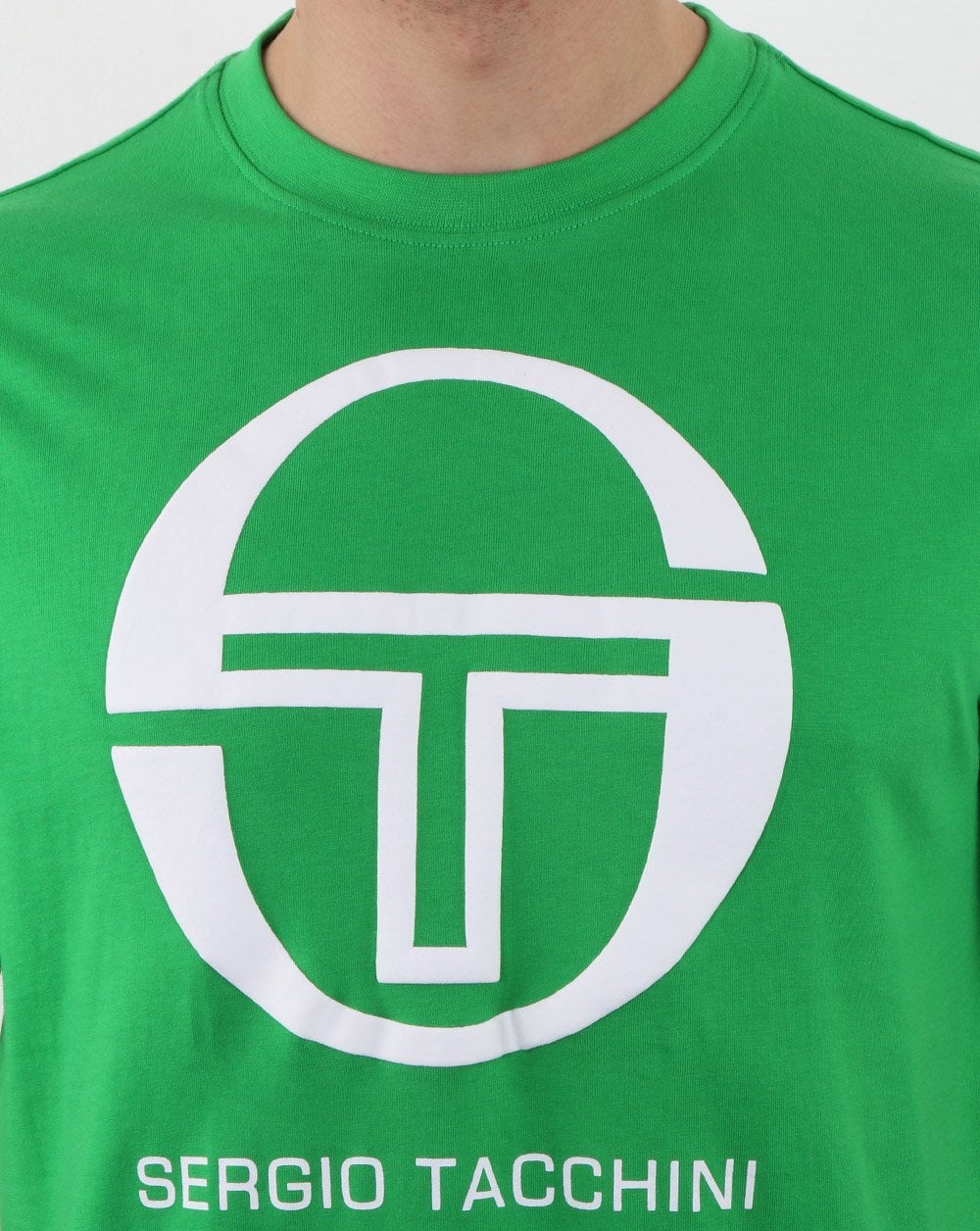Sergio Tacchini Iberis T-shirt Green/White - Image 3
