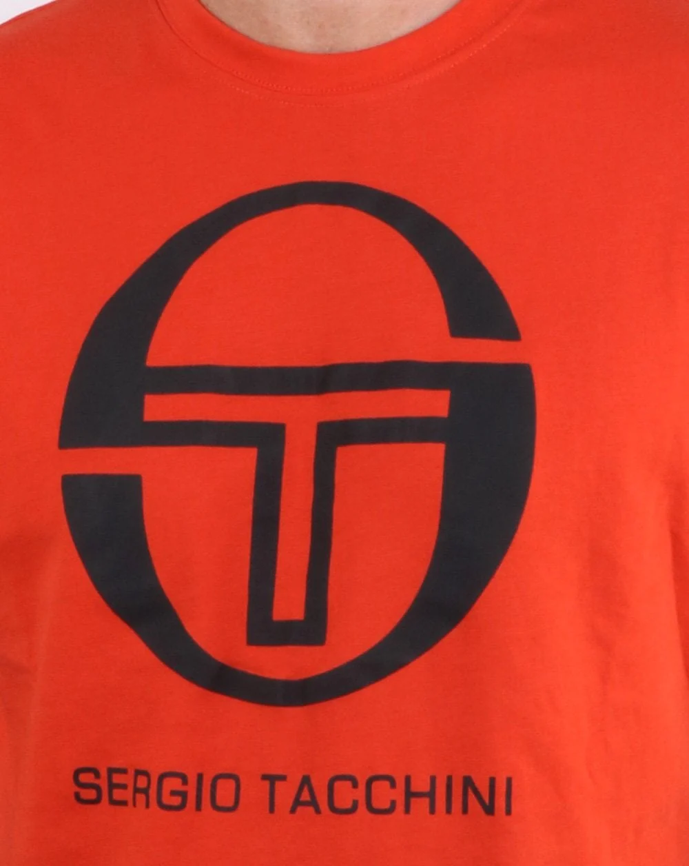 Sergio Tacchini Iberis T-shirt Red Clay/black - Image 2