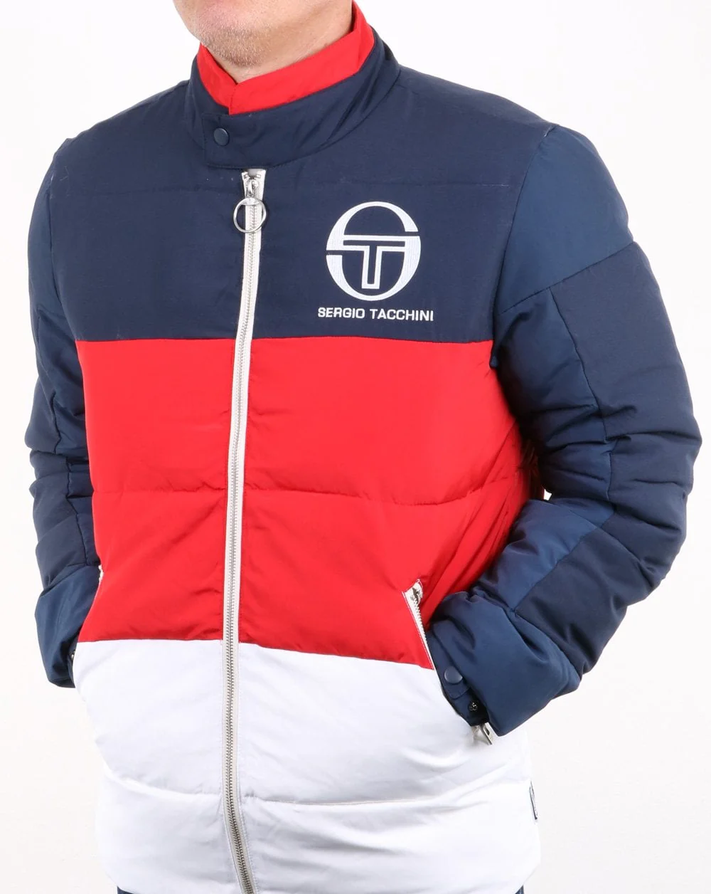 Sergio Tacchini Ice Jacket Navy/red/white - Image 3