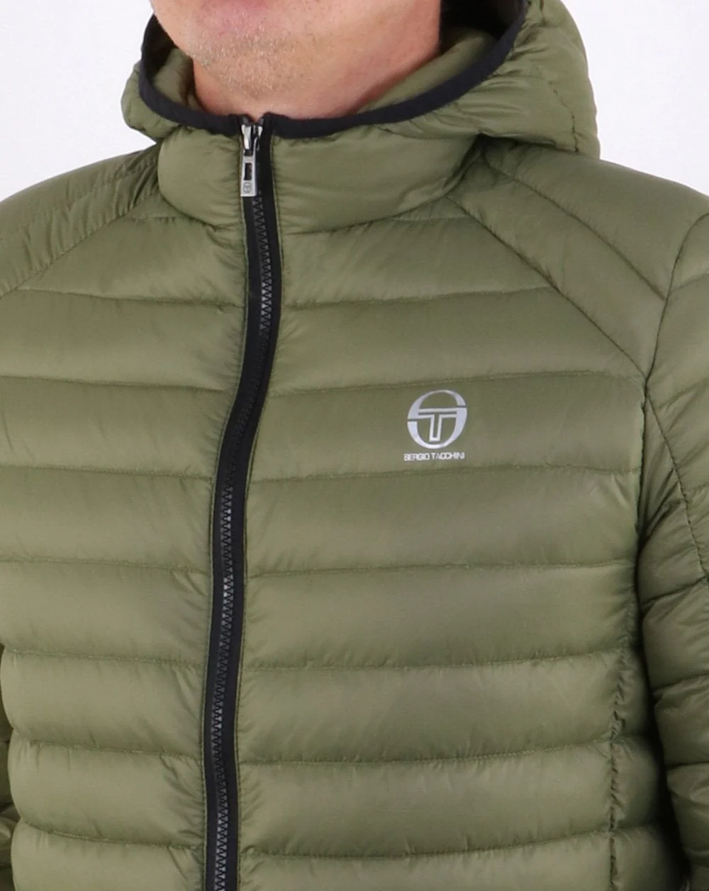Sergio Tacchini Ives Down Jacket Olive - Image 3
