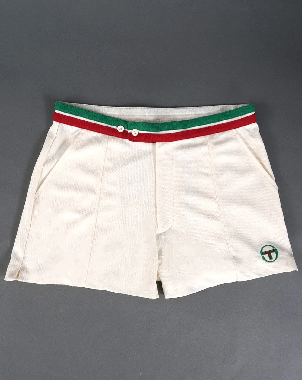 Sergio Tacchini Jimmy Tennis Shorts Gardenia