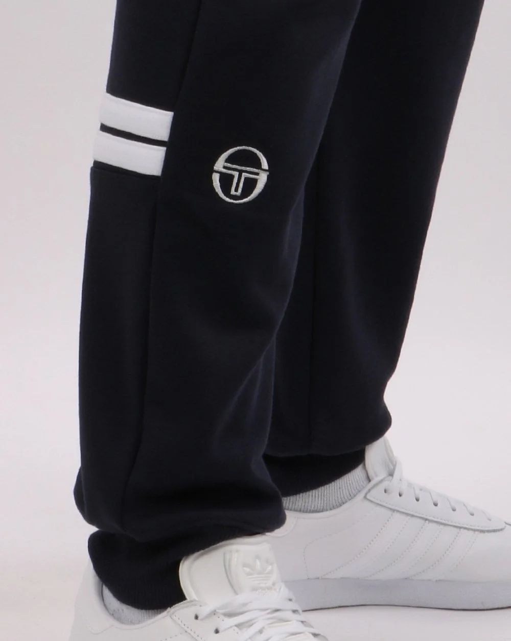 Sergio Tacchini Jog Pants Navy/White - Image 2