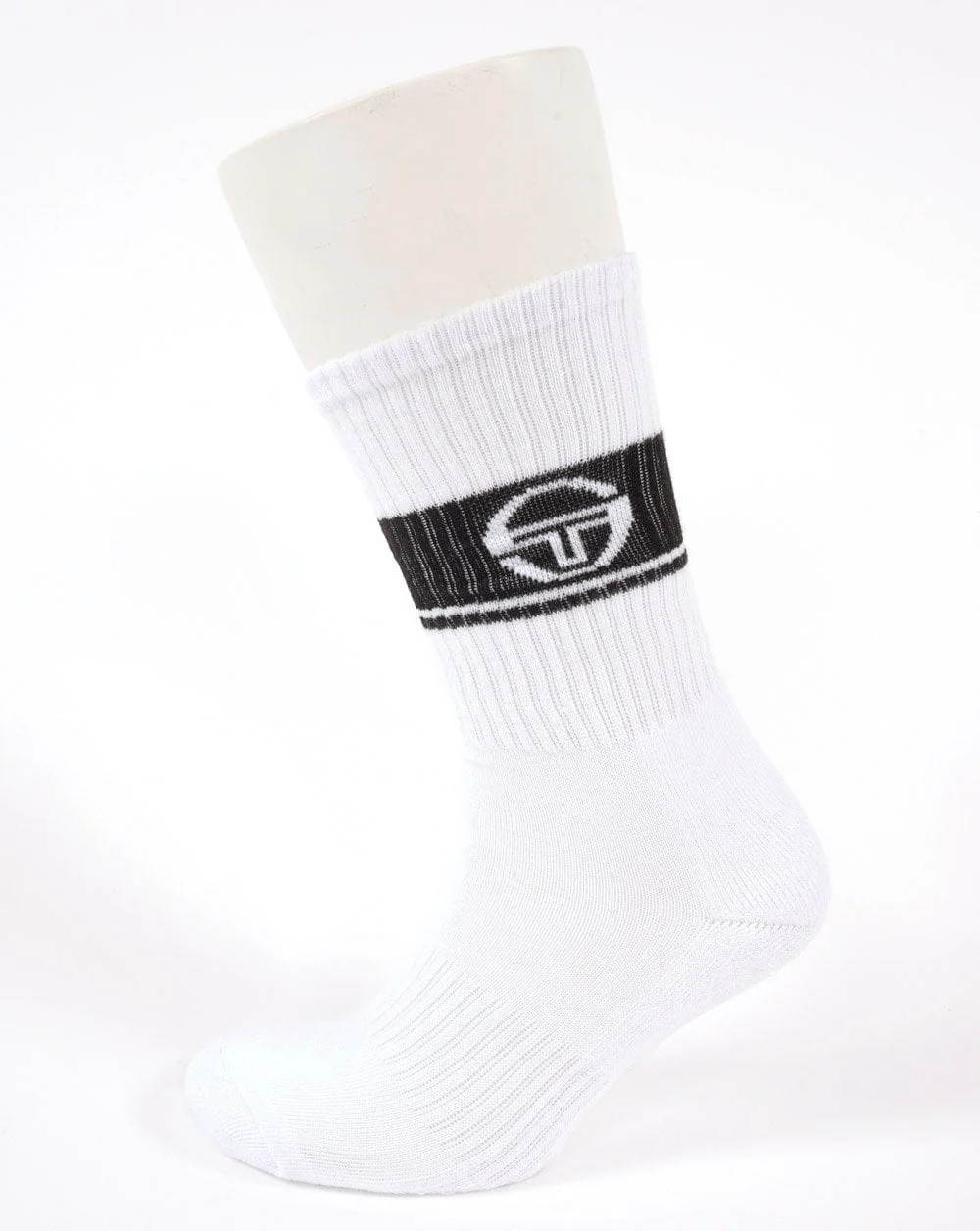 Sergio Tacchini Koos 3 Pack Socks White/Black