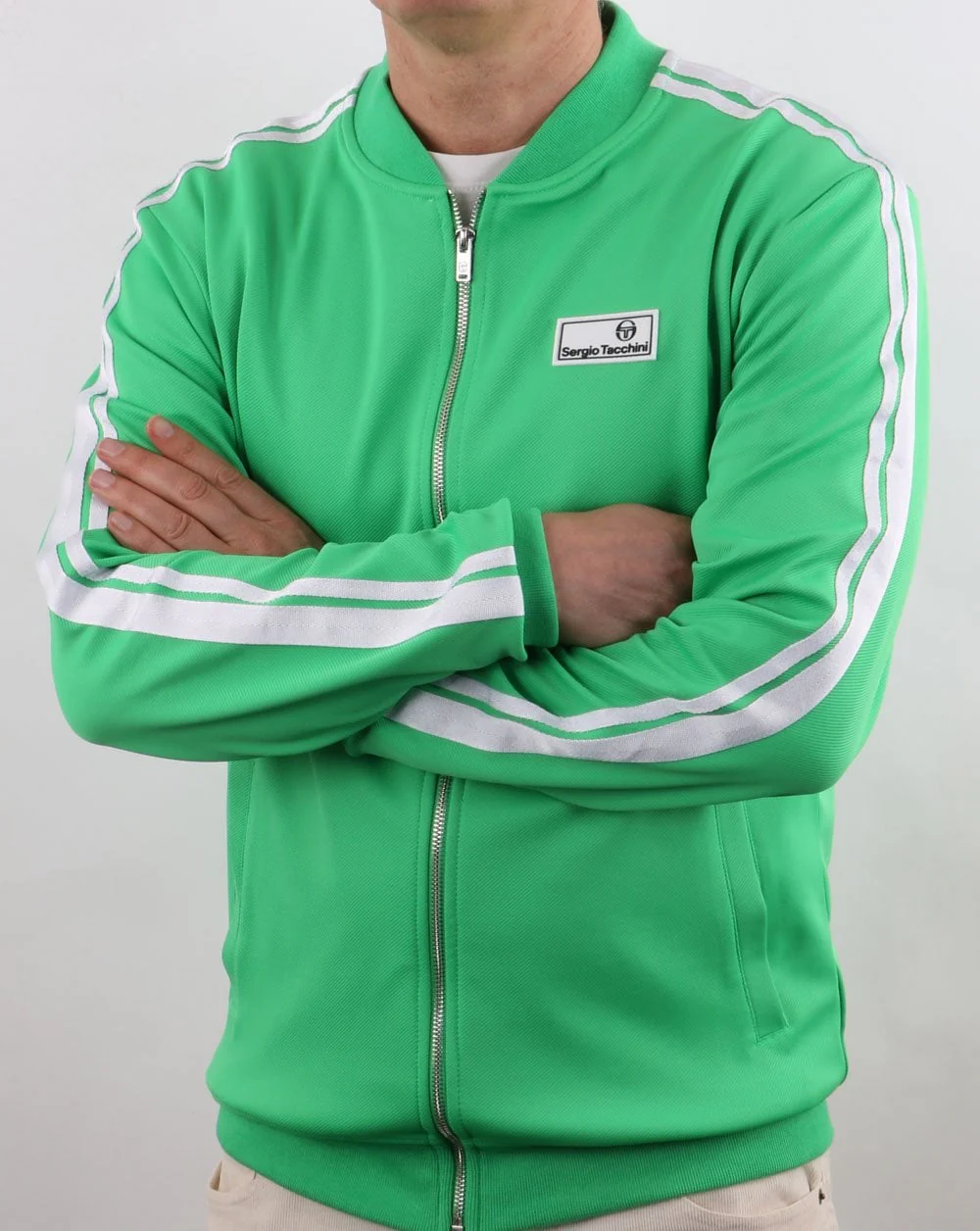Sergio Tacchini Lazio Track Top Island Green - Image 2
