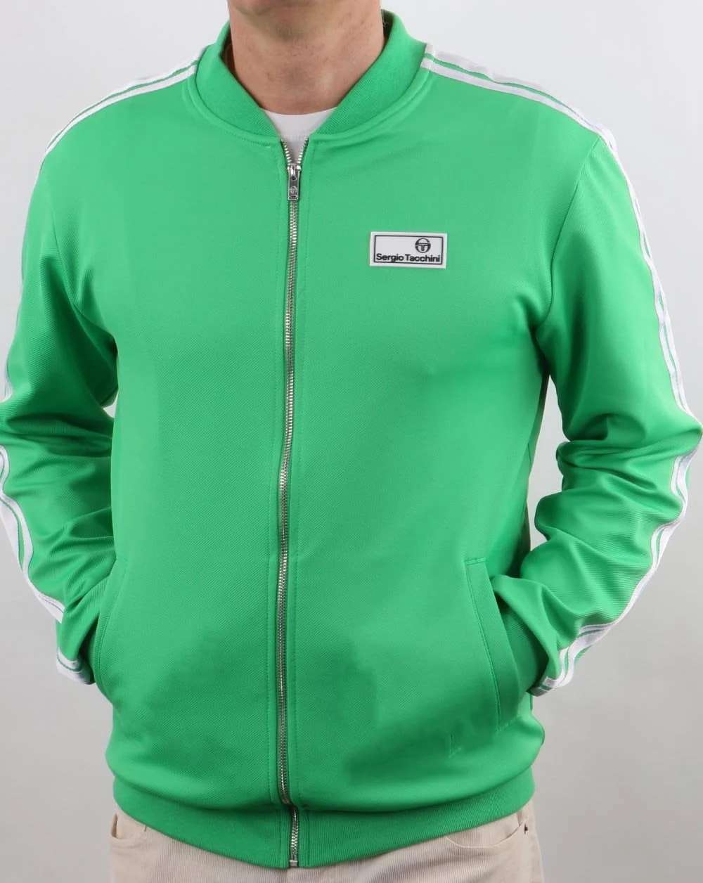 Sergio Tacchini Lazio Track Top Island Green - Image 4