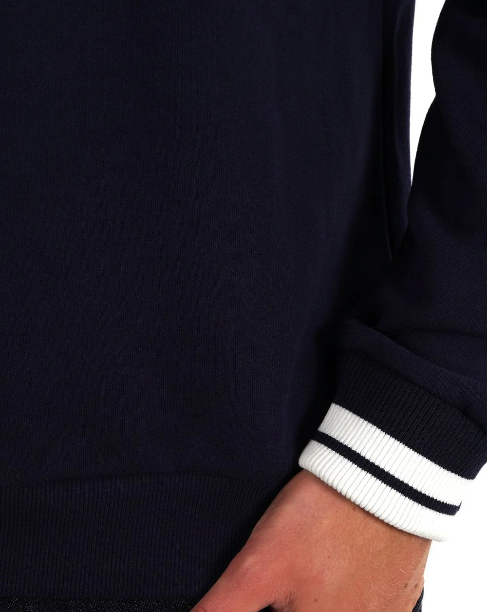 Sergio Tacchini Logo Sweat Navy - Image 3