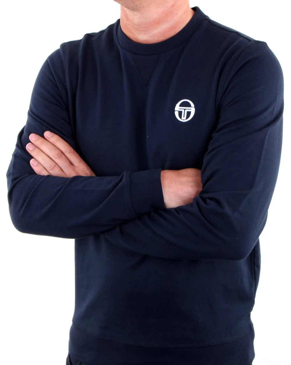Sergio Tacchini Logo Sweatshirt Navy/white - Image 2