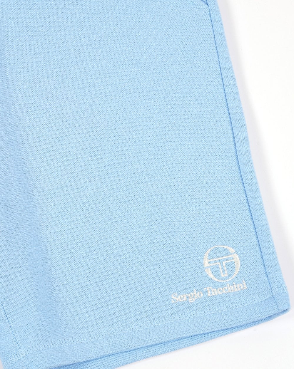 Sergio Tacchini Lounge Sweat Shorts Sky Blue - Image 3