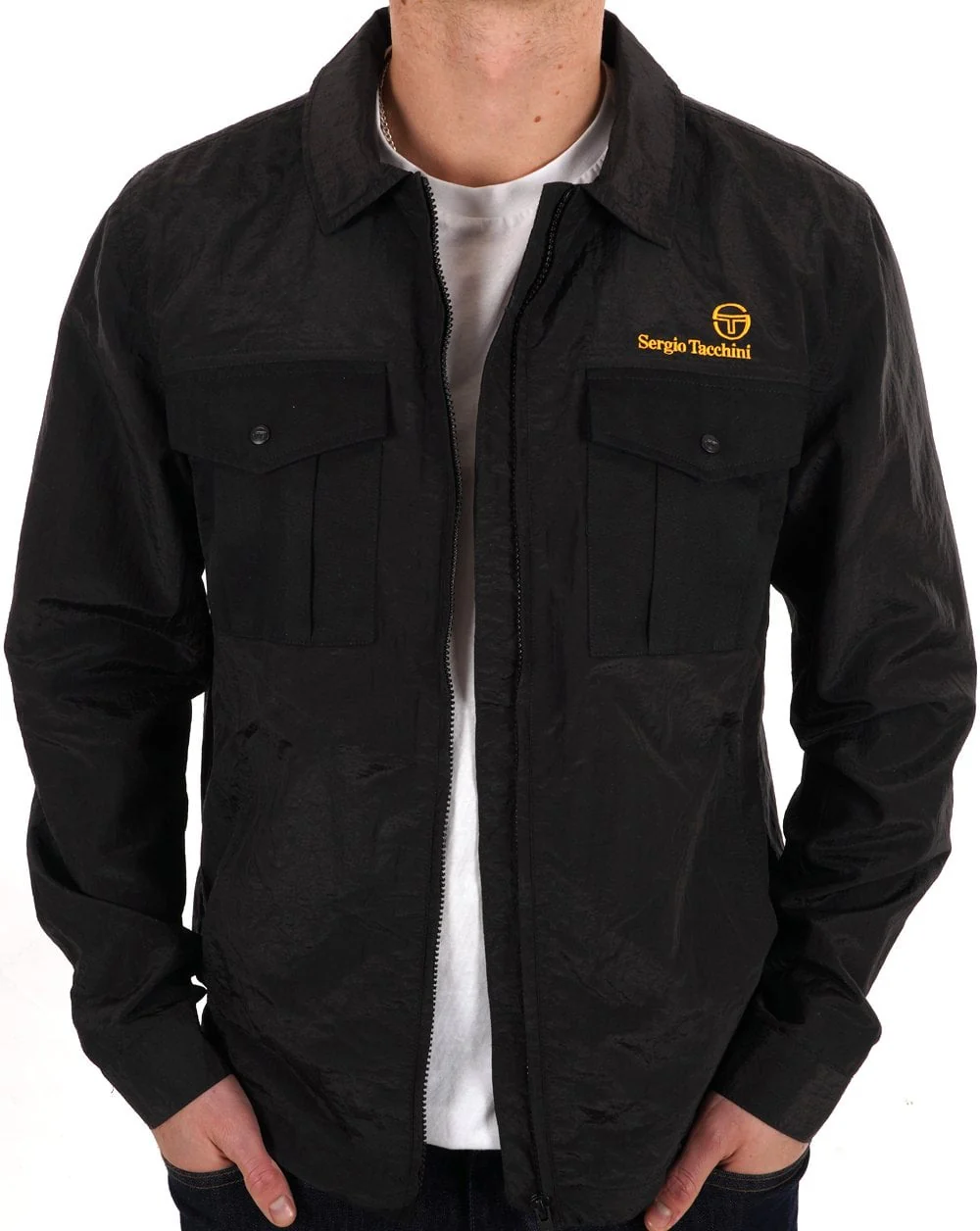 Sergio Tacchini Luciano Jacket Black - Image 4