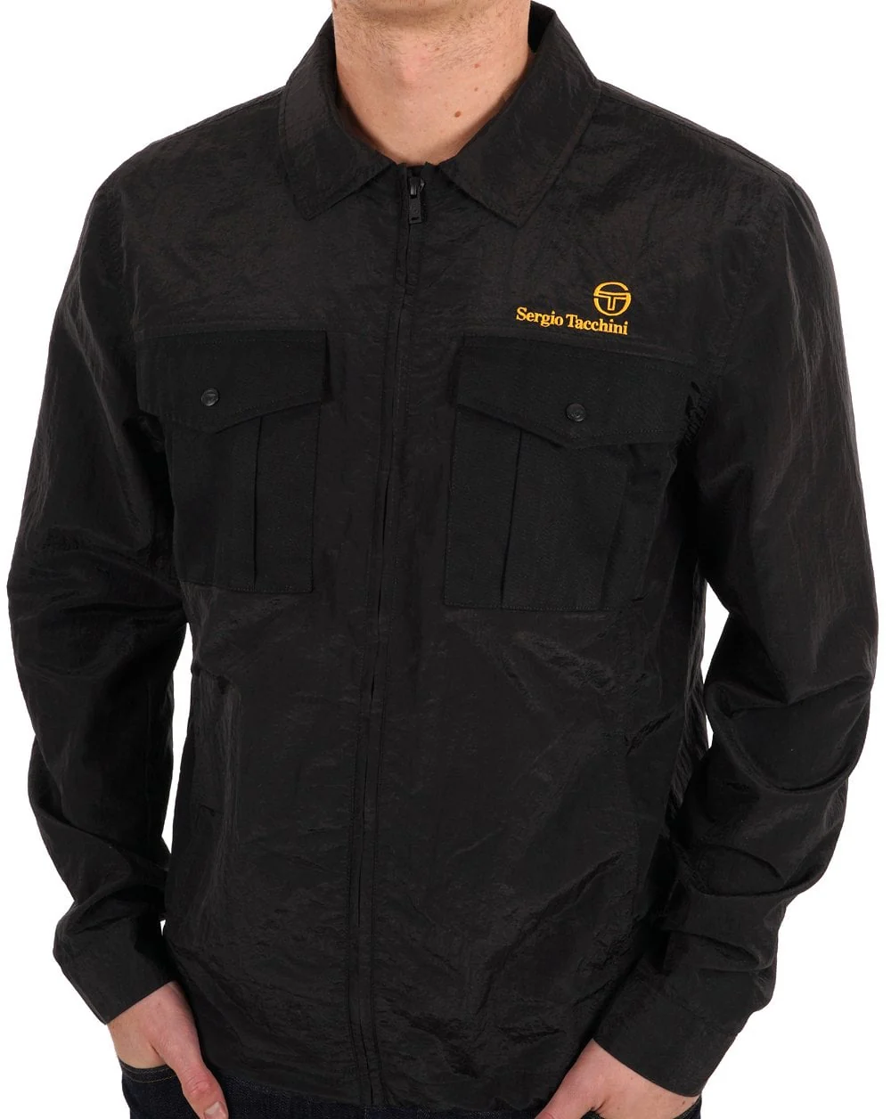 Sergio Tacchini Luciano Jacket Black - Image 5