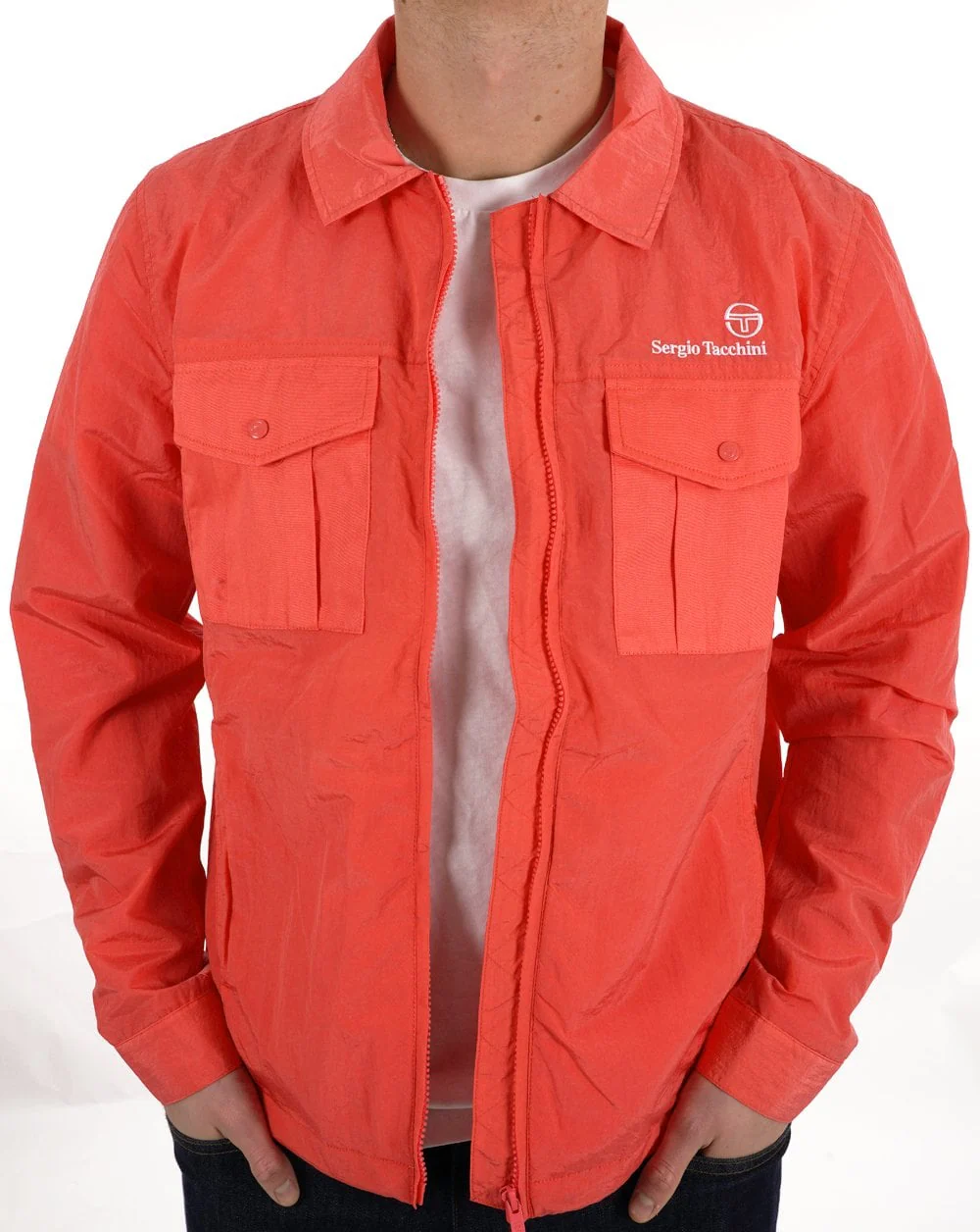 Sergio Tacchini Luciano Shacket Coral - Image 4