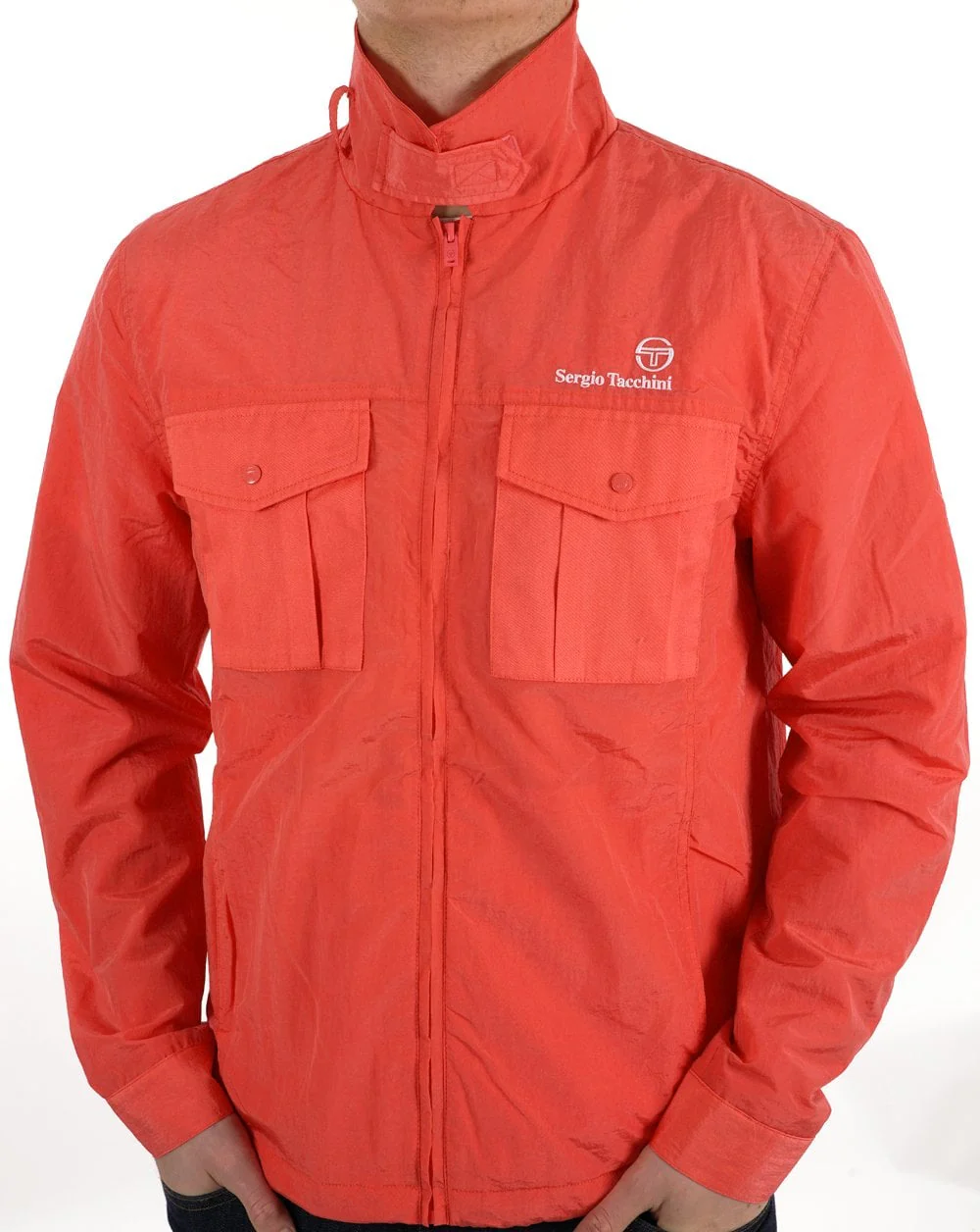 Sergio Tacchini Luciano Shacket Coral - Image 5