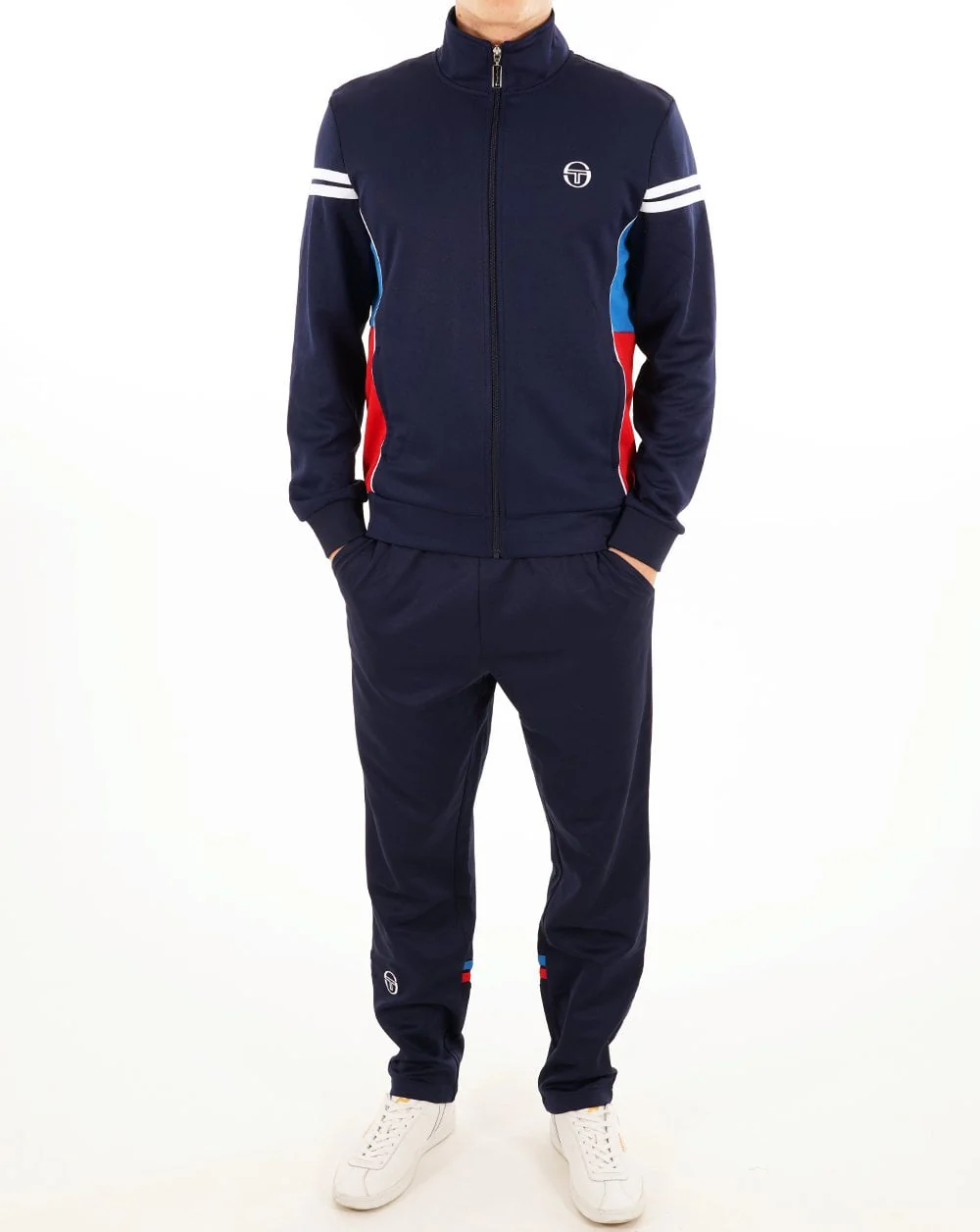 Sergio Tacchini Mambo Track Pants Navy Blue - Image 5