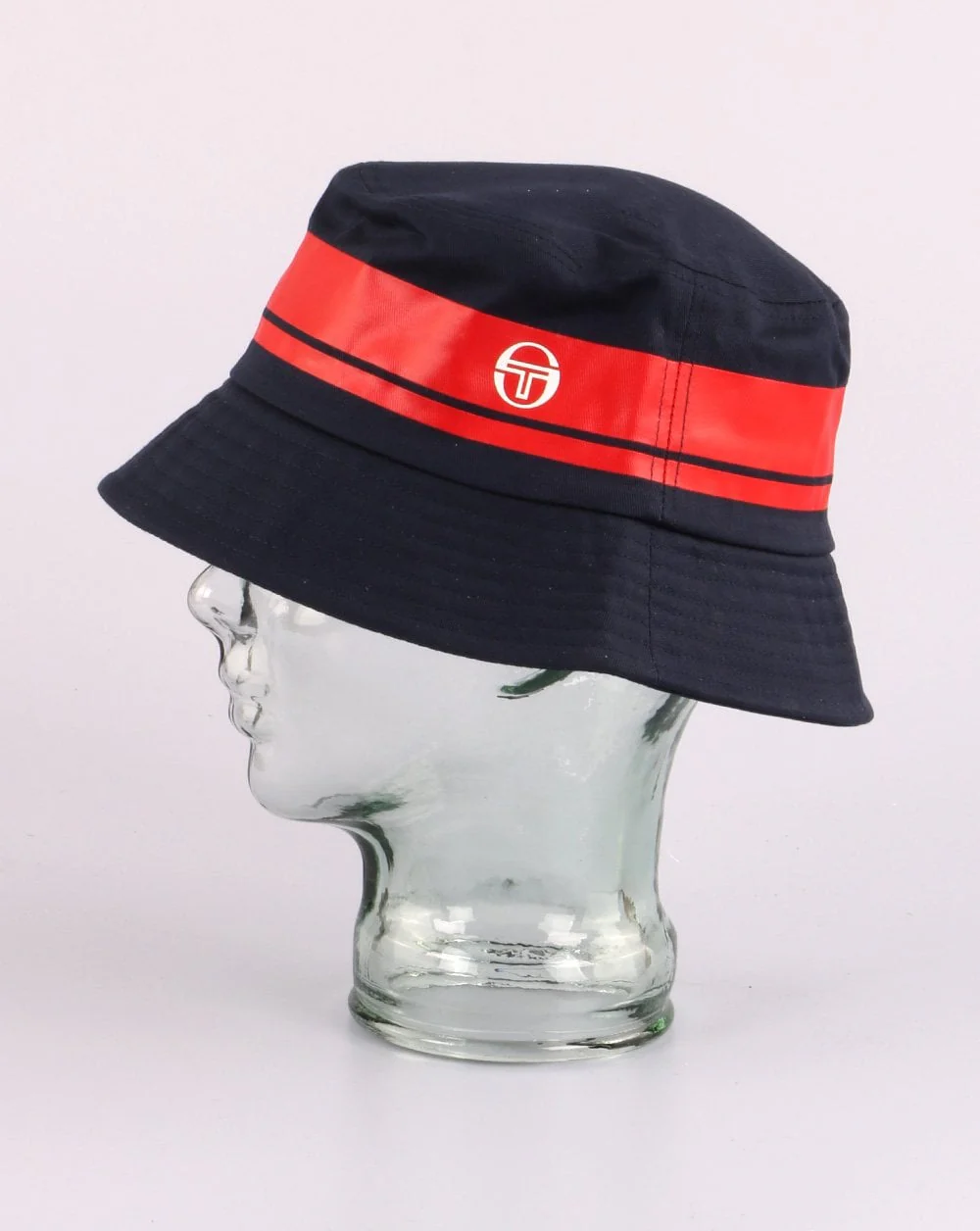 Sergio Tacchini Masters Bucket Hat Navy/red