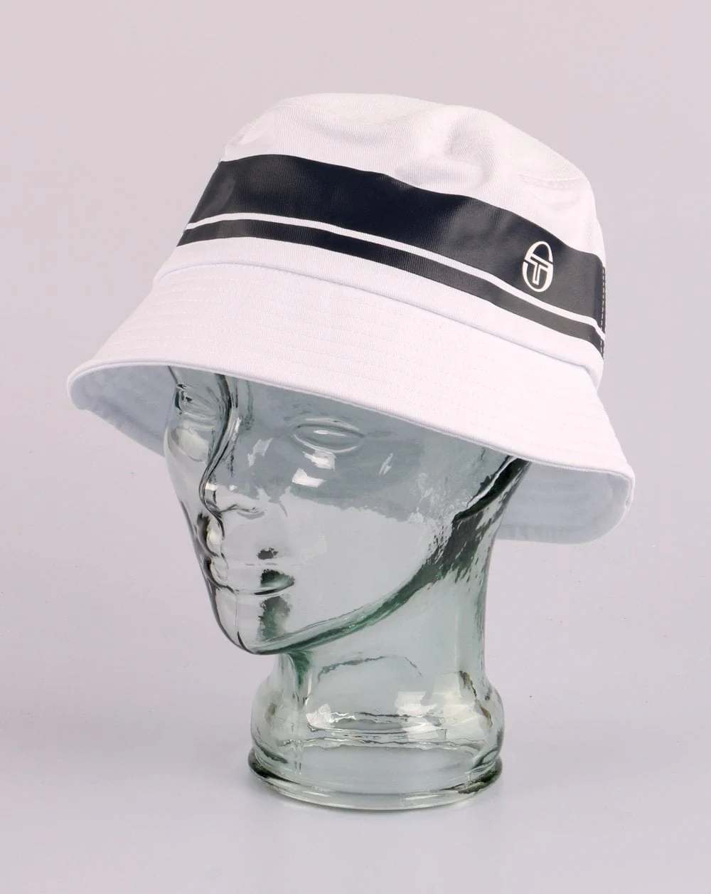 Sergio Tacchini Masters Bucket Hat White/navy - Image 3