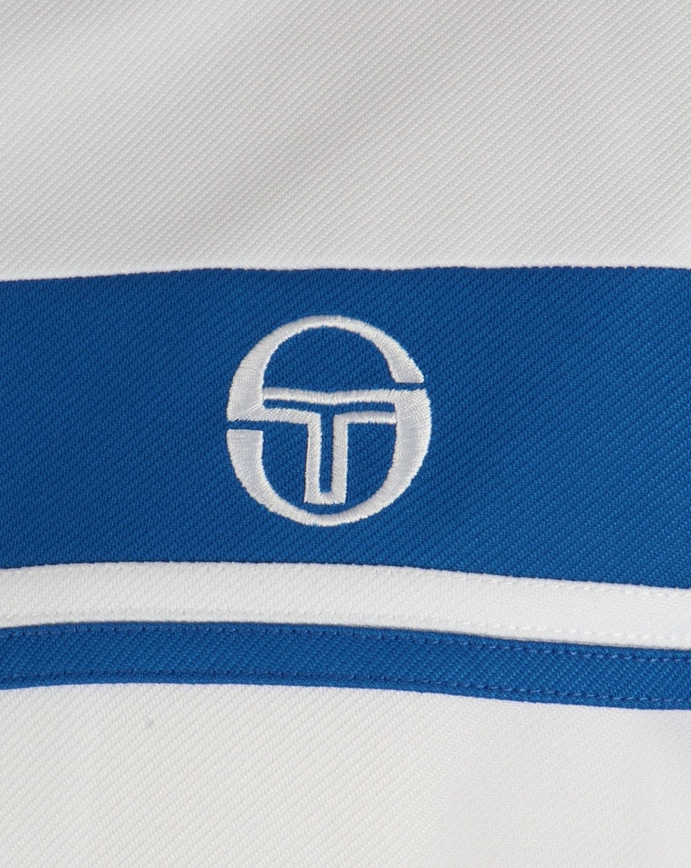 Sergio Tacchini Masters II Track Top White/Royal - Image 3